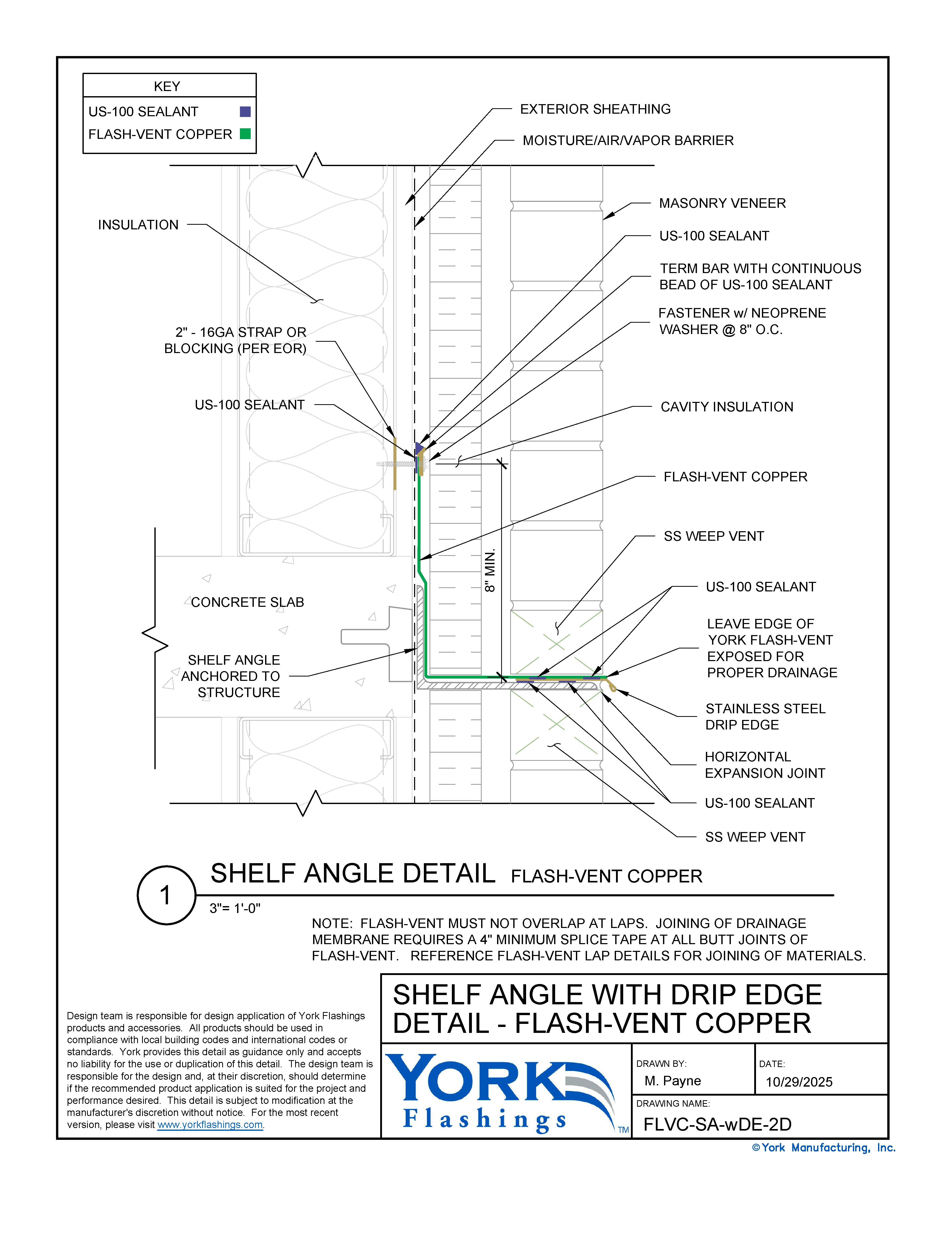Flash-Vent™ Shelf Angle (dwg)
