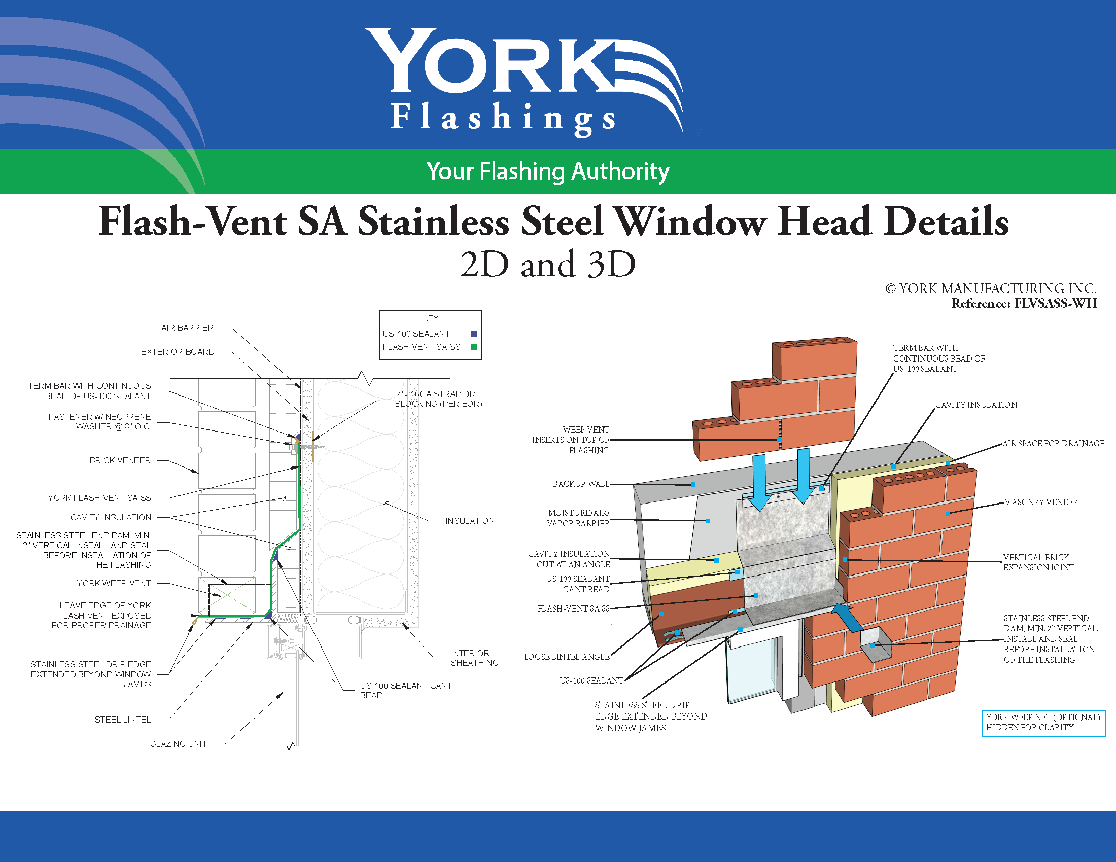 Flash-Vent™ SA SS Window Head (pdf)