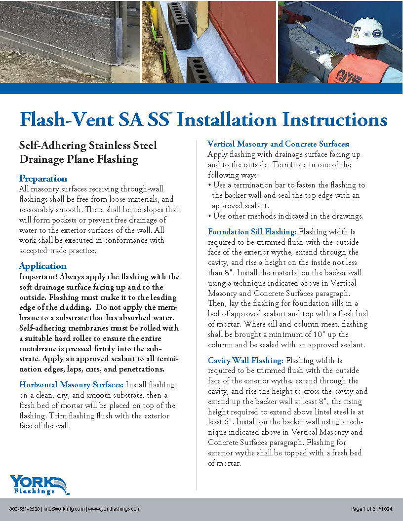 Flash-Vent SA SS