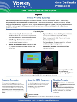 Presentation Snapshot Future Proofing Buildings
