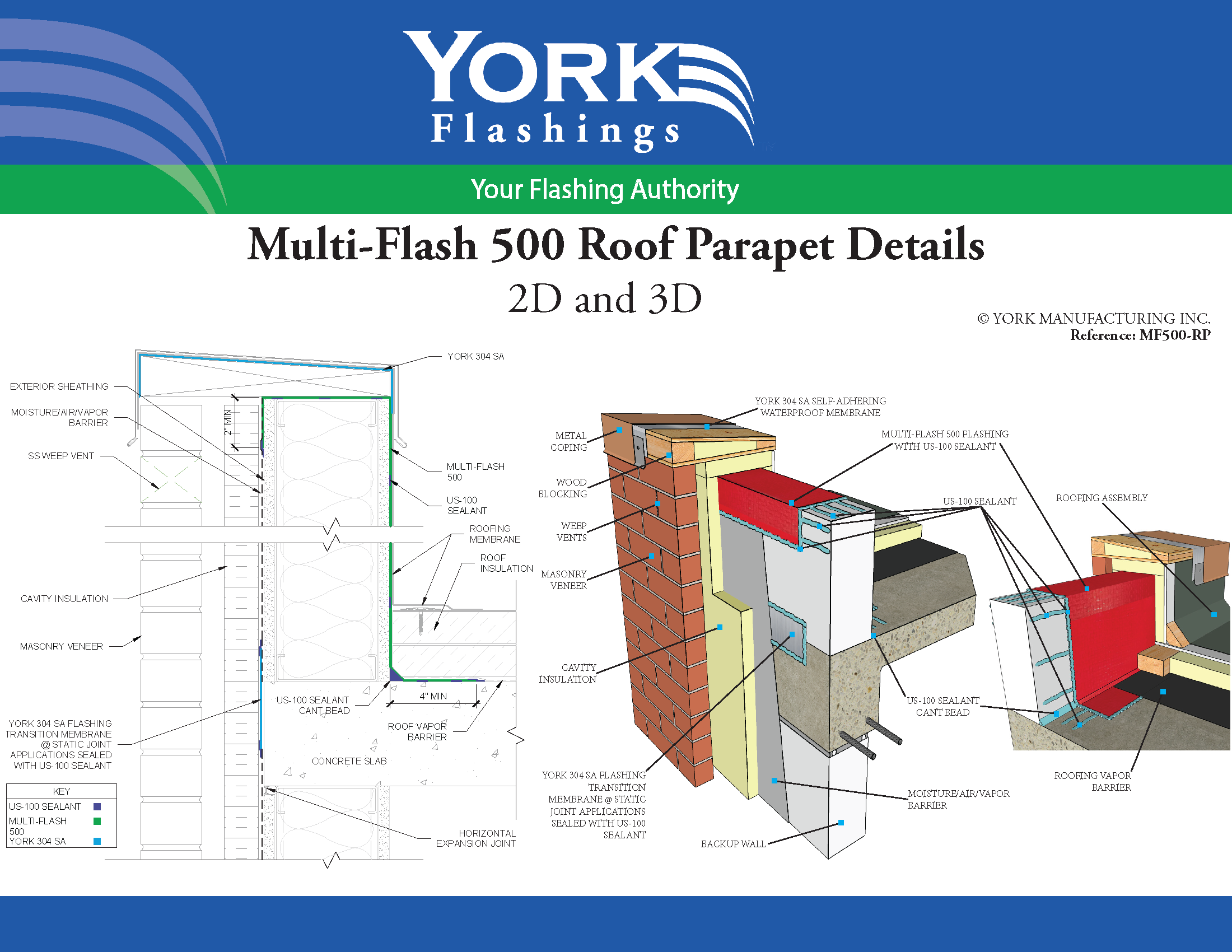 Multi Flash 500™ Roof Parapet (pdf)