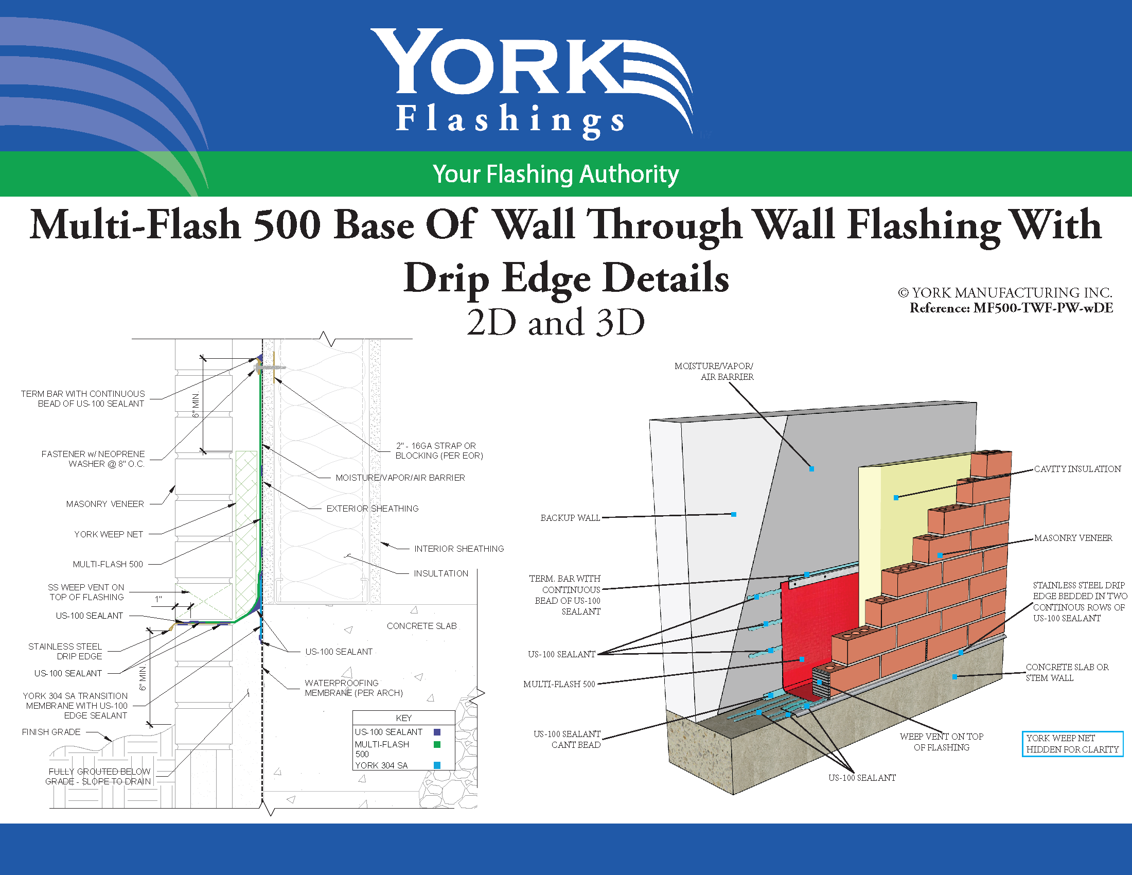 Multi Flash 500™ Base of Wall With Drip Edge (pdf)