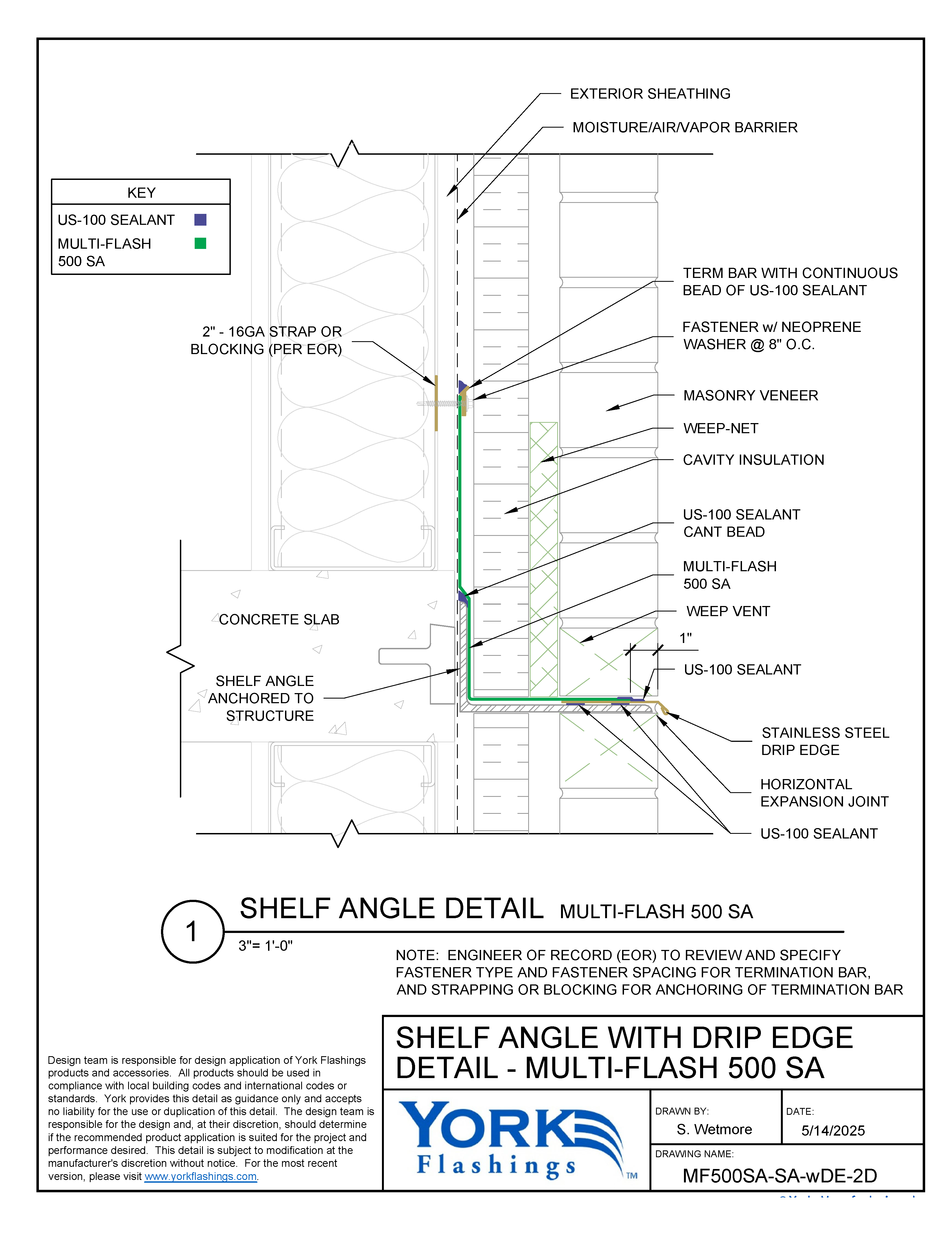 Multi-Flash 500 SA Shelf Angle (dwg)
