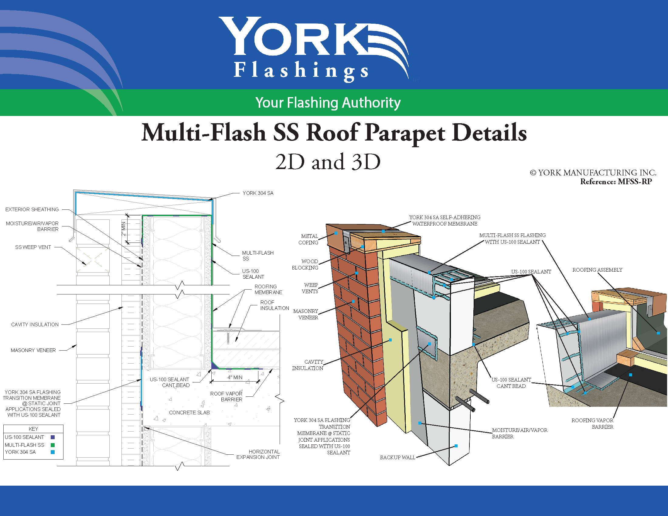 Multi Flash SS™ Roof Parapet (pdf)