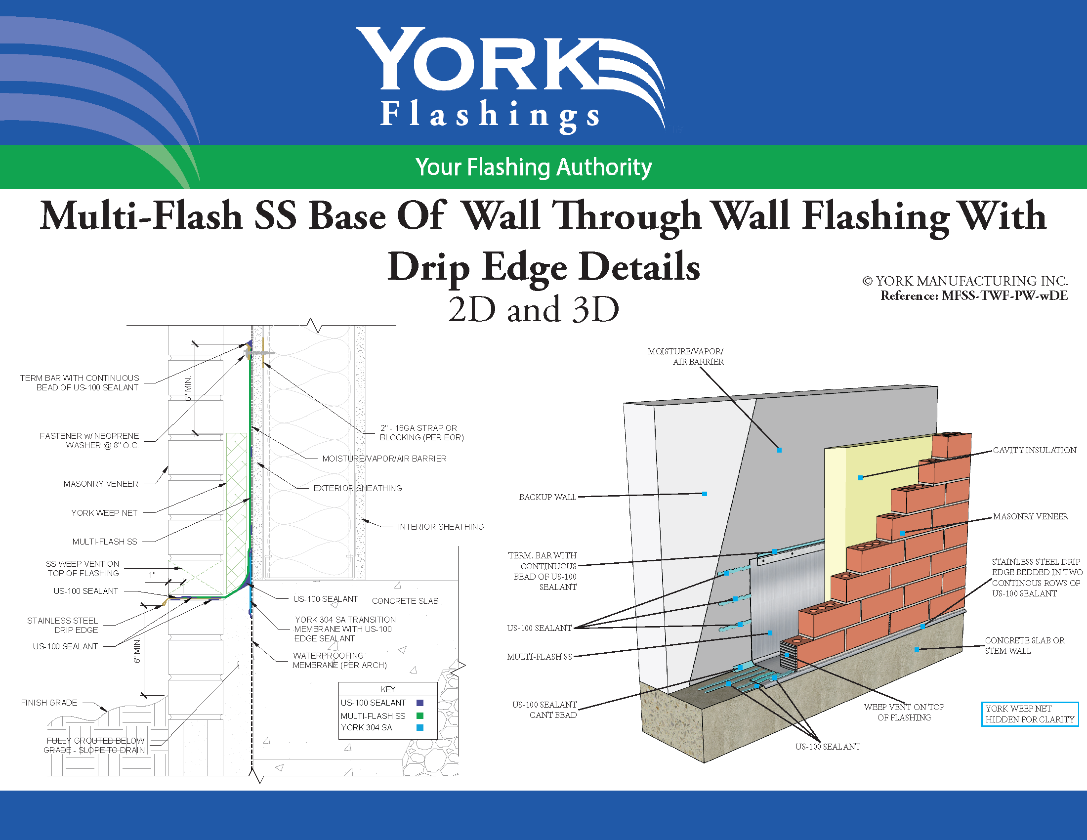 Multi Flash SS™ Base of Wall with Drip Edge (pdf)