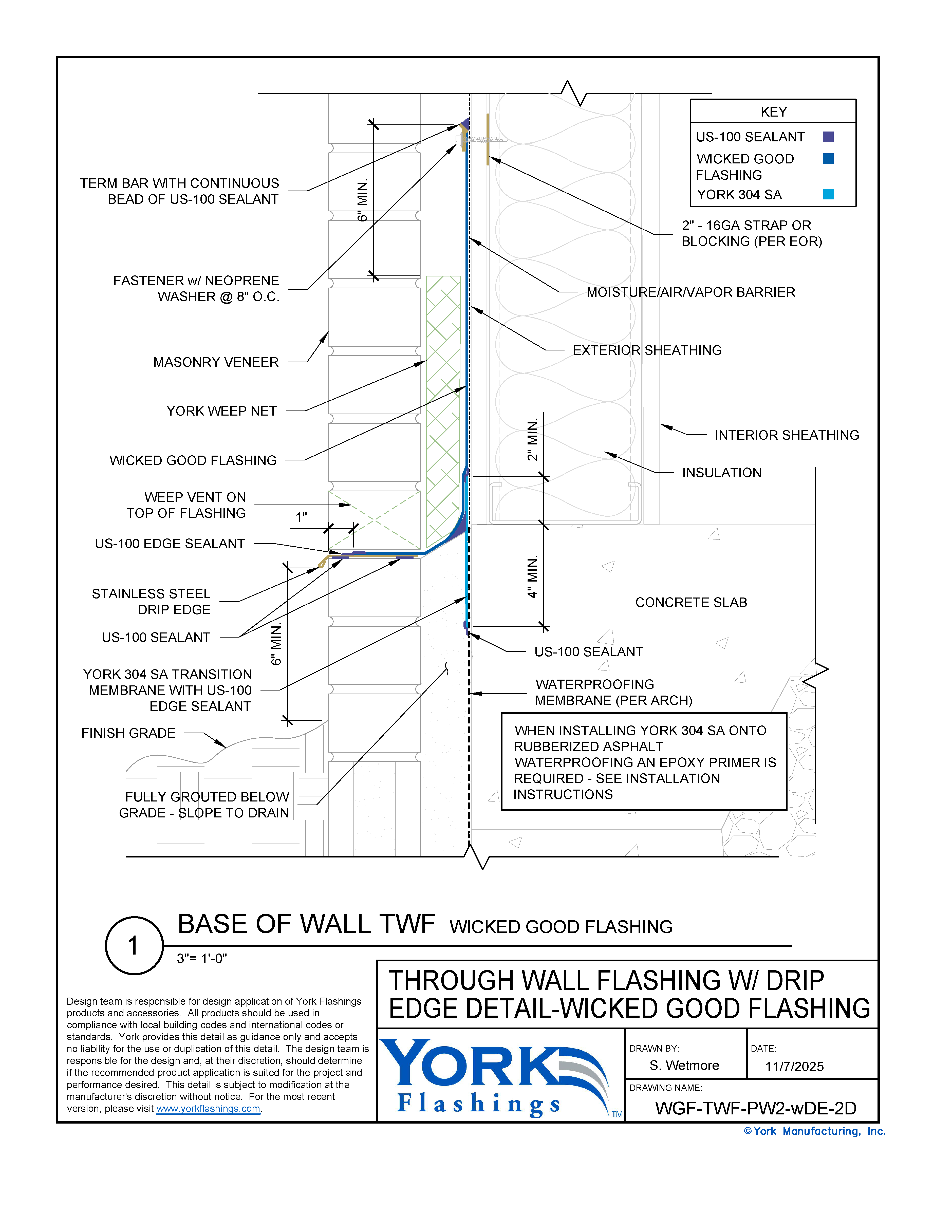 Wicked Good Flashing Base of Wall 2 With Drip Edge (dwg)