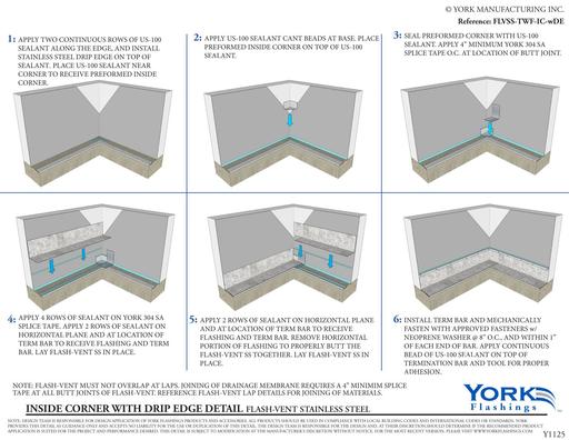 Flash-Vent SS™ Inside Corner (pdf)