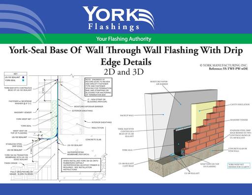 York-Seal Base of Wall With Drip Edge (pdf)