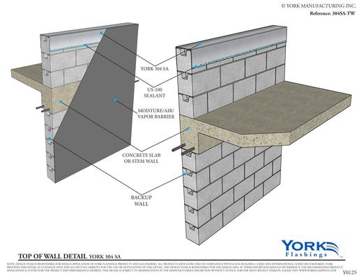York 304 SA Top of Wall (pdf)
