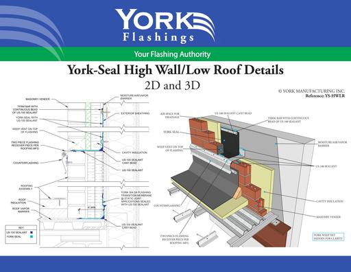 York-Seal High Wall/Low Roof (pdf)