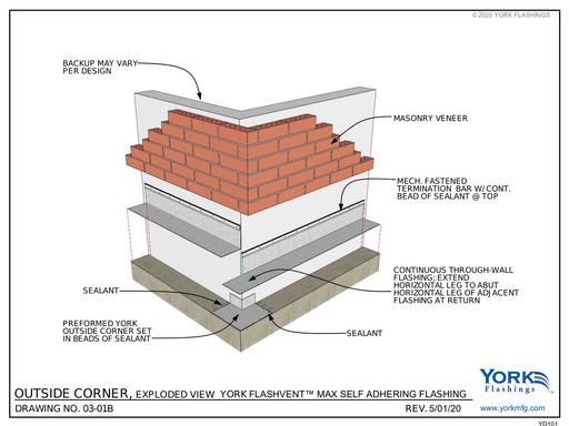 Flash-Vent™ Max Outside Corner