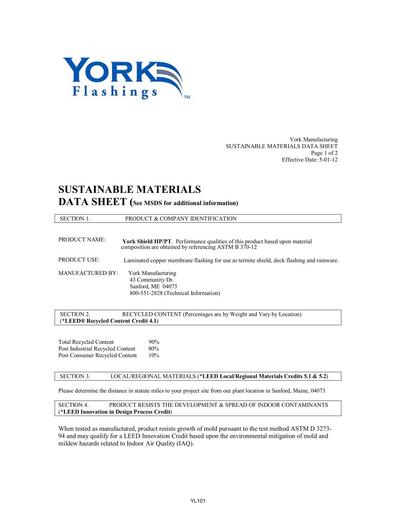 YorkShield 106 HP™ LEED