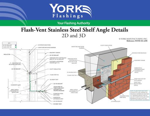 Flash-Vent™ SS Shelf Angle (pdf)